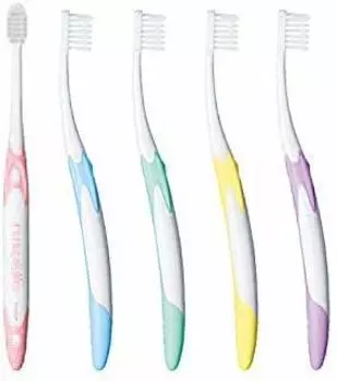 GC Ruscello P-20 Toothbrush 5 Count M (Made in Japan)