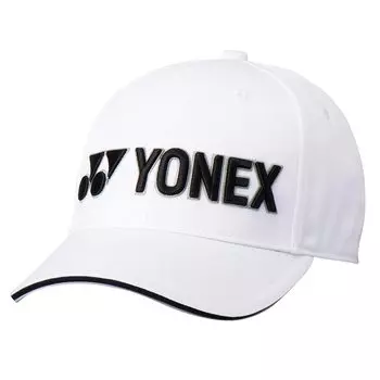 GCT099 Кепка для гольфа унисекс с регулятором размера M Модель носят профессиональные игроки Мэй Ивай и Чирей Ивай [YONEX] (белый) 57-60см (тип ремня) белый