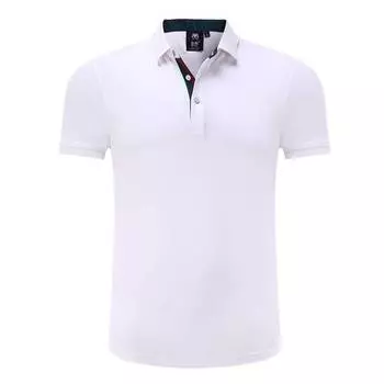 GDS UH886 Супер крутой новый синий хлопок с короткими рукавами и лацканами S