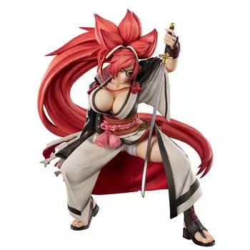 GEAR Baiken окрашенная готовая фигурка GUILTY -STRIVE- немасштабированная ПВХ и АБС красный