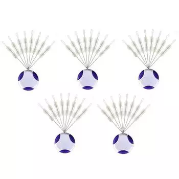 Gear Bifurcation Separator Splitter Space Bean Fishing Line Separator Fishing Sub Line Splitters 5pcs S