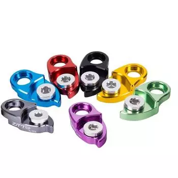 Gear Extender Cassette Frame Gear Tail Hook Cycling Parts Tail Hook Extender Rear Derailleur Hanger серебряный