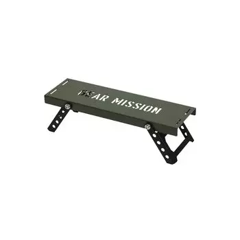 GEAR MISSION Оливковый приставной столик для наружного сжигания, соединение для костра, одиночный лагерь, детали в комплекте [Toyotomi] SIDE KICK ST-GM1 BF-GM1 (Вторичный стенд) оливковый