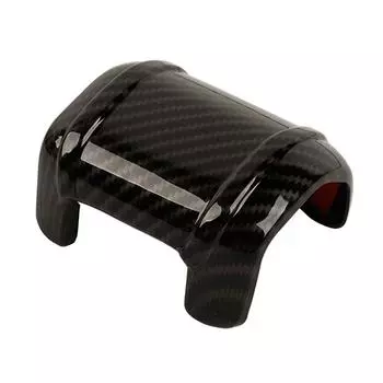 Gear Shift Knob Cover Trim Carbon Fiber Style Fit for Ford F150 F-150 2021-2023