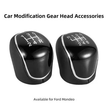 Ручка переключения передач кожаная Headball OE 1798600 для Ford C-Max Focus Mk2 Mk3 Grand C-Max Galaxy Kuga Transit Connect Custom S-Max