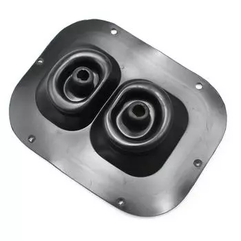 Gear Shift Lever Knob Inner Outer Dust Cover Frame For Mitsubishi Pajero Montero