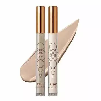GECOMO 2PC Highlighter 3D Creation Shading Highlight Liquid Stick Contour Concealer Natural Makeup Small Face 3D Face Matte Nose Bridge Beginner Cosme