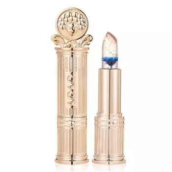 GECOMO Magic Color Change Lip Gloss Flower Jelly Lipstick Long Lasting Lip Balm 3.8g Lipstick 01#