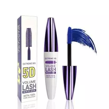 GECOMO MAXFINE 5D 3D mascara Color mascara with long-lasting curls and shape 04#BLUE
