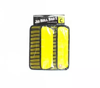 Gee Crack Jig Roll Bag Type C 24 кармана Макс. длина 14 см Желтый (4727) N/A жёлтый