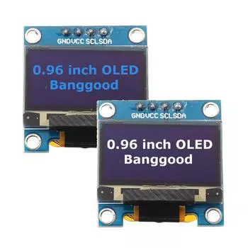 Geekcreit® 0,96-дюймовый OLED-дисплей I2C IIC Коммуникационный дисплей 128*64 ЖК-модуль Geekcreit для Arduino — продукты, которые работают с официальными платами Arduino