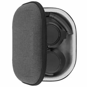 Geekria Case Shield Headphone Case Compatibility Hard Case Travel Hard Shell Case Compatible with ATH SR30BTGY Comes with Storage Pouch SR30BT,