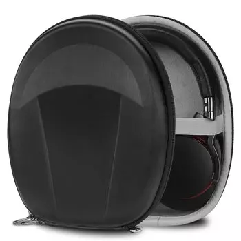 Geekria Case Sony SONY Черный чехол для наушников сумка WH-ULT900N, WH-XB700, WH-CH720n, WH-CH520, WH-CH510, WH-CH500, XB950BT, XB950N1, XB950B1, XB650BT,