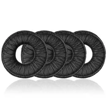 Geekria Ear Pads QuickFit Compatible Pad Head Compatible with Sony V200 V250 V300 V400 ZX300 Headphones Pad Cups MDR-V150 Ear/Ear (Black/2 Pairs) чёрный