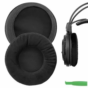 Geekria Earpads Comfort Совместимые амбушюры Совместимые с Audio Techni Ad2000x Ad900x Ad700x A500 A500x A700 A900x Наушники Амбушюры Чашки ATH-Ad1000x чёрный