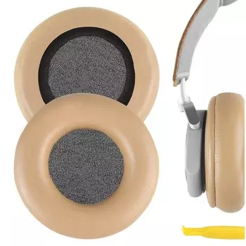 Geekria Earpads QuickFit Compatible Pads Compatible with Guand Olufsens Bang OLUFSENs Beoplay Portal Headphones Pads Cups No Plastic Clip & H4, H6,