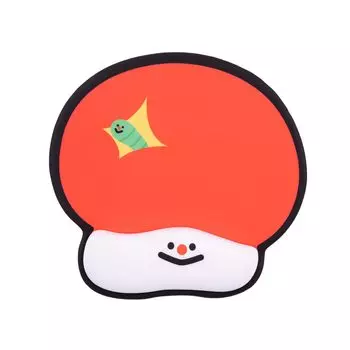 GeekShare Small Mouse Pad Waterproof Material Easy to Clean Office Switch Design Mouse Pad Cute Design Present Mushroom