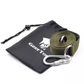 Geer Top Ogawa Натяжной ремень для удлинителя брезента, трос для палатки, лента для удлинителя брезента, 4 м, растяжка, крепление, соединительная лента, соединение брезента, бесступенчатая регулировка