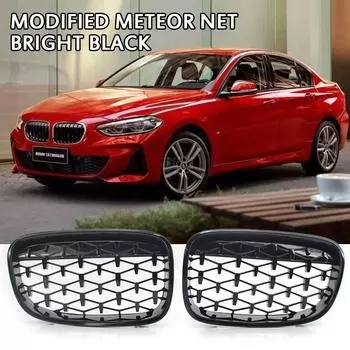 Geetha Car Передняя решетка радиатора для гонок X1 F48 F49 2016 2017 2018 2019 Meteor Style Grills Car Styling Parts