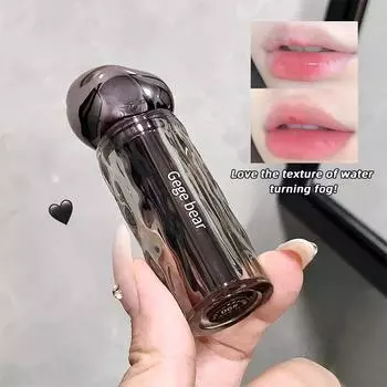 GEGE BEAR Матовая и водянистая глазурь для губ Стойкий и нелипкий блеск для губ, нежная текстура и увлажняющая помада