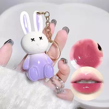 GEGE BEAR Милый кролик глазурь для губ, увлажняющий блеск для губ с зеркалом на воде, помада для губ Little Rabbit
