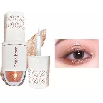 Gege bear жидкие тени для век 4g жидкие тени для век звездообразные (06#шампанское золото)
