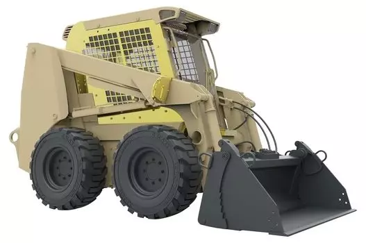Gekko Model US Army M400W Маленький мини-погрузчик Тип 3 Пластиковая модель GEC35GM0008 1/35