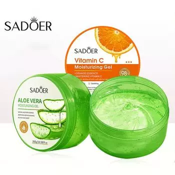 Гель алоэ вера с витамином С, увлажняющий укрепляющий крем для лица, укрепляющий рыхлую кожу, против морщин, против старения, тонкий крем для лица 01#