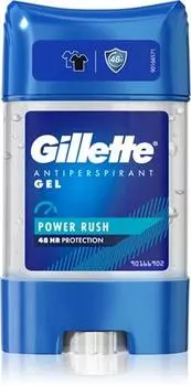 Гель-антиперспирант Gillette Sport Power Rush TU прозрачный