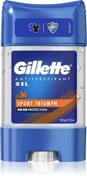 Гель-антиперспирант Gillette Sport Triumph TU прозрачный