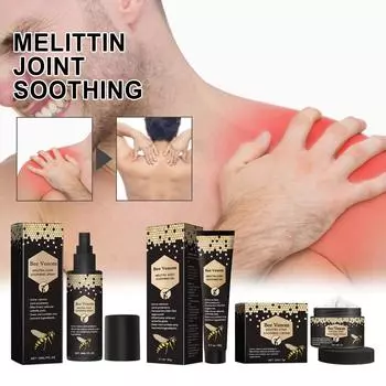 Гель Bee Venomcare, крем Bee Venomcream, крем для суставов, ступни и ноги, расслабляющий мышцы и суставы, набор для ухода за суставами, 30 мл One Size