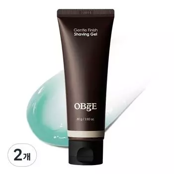Гель для бритья OBge Gentle Finish, 80 г, 2 шт.