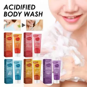 Гель для душа — 24-часовой контроль запаха — запах лучше, чем у мыла — без парабенов — безопасно для чувствительной кожи, 100 мл One Size синий