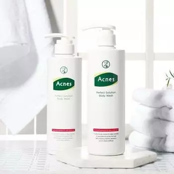 Гель для душа Acnes Perfect Solution Double Plan 500мл+500мл