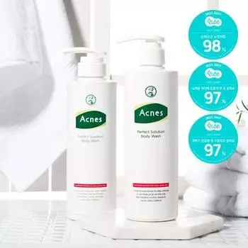 Гель для душа Acnes Perfect Solution Double Special (500мл+500мл)