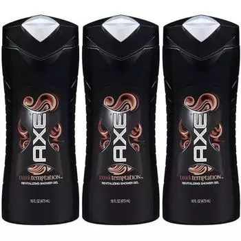 Гель для душа Ax Dark Temptation 40,6 мл (3 упаковки)