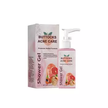 Гель для душа Buttocks Acne Care, мягкое и освежающее очищение кожи тела Buttocks Acne Care, гель для душа One Size