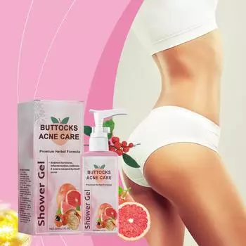 Гель для душа Buttocks Acne Care, очищающий кожу тела, мягкий и освежающий, гель для душа Buttocks Acne Care One Size