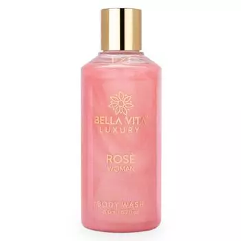 Гель для душа для женщин Роза (200 мл), Гель для тела Rose Woman, Bella Vita