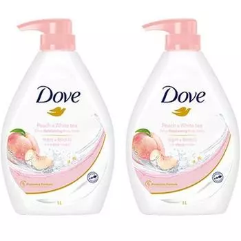 Гель для душа Dove Белый персик, 2, 1л корейская косметика