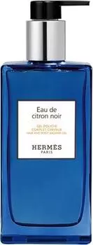 Гель для душа HERMS Le Bain Eau de Citron Noir для тела и волос TU прозрачный