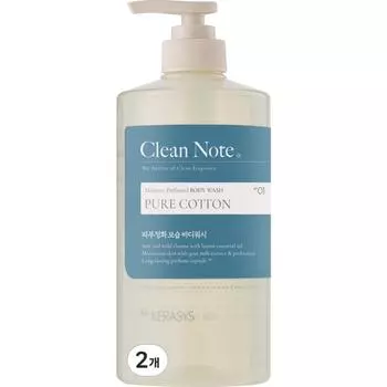 Гель для душа Kerasys Clean Note, 800 мл, 2 шт.