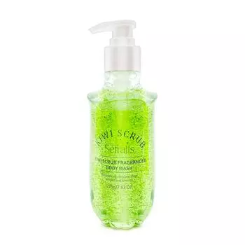 Гель для душа «Киви» Sfralls 225 г. Эффективно удаляет грязь, увлажняет и очищает средства для душа, удобно брать с собой в поездки домой зелёный