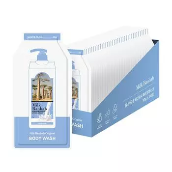Гель для душа Milk Baobab Pocket Perfume с ароматом белого мускуса, 10 г, 50 шт.
