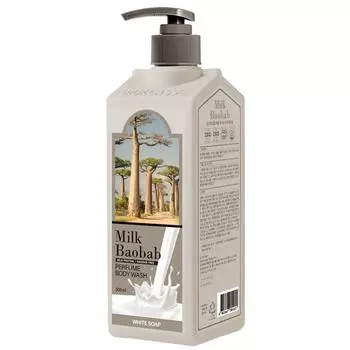 Гель для душа «Молочный баобаб» с ароматом белого мыла, 500 мл, 1 шт.