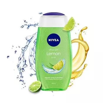 Гель для душа NIVEA Bath Care с лимоном и маслом, 250 мл