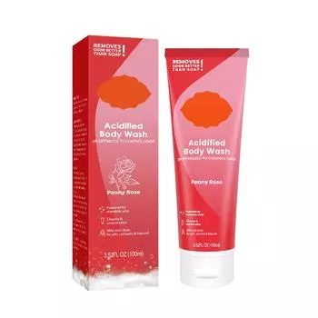 Гель для душа Очищающий Запах Тела Увлажняющий Увлажняющий Гладкая Укрепляющая Кожа Увлажняющий Гель для душа 100 мл One Size красный