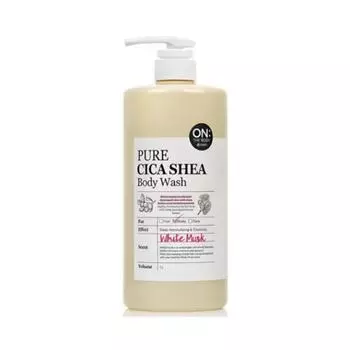 Гель для душа On The Body Pure Cica Shea с ароматом белого мускуса (1L)