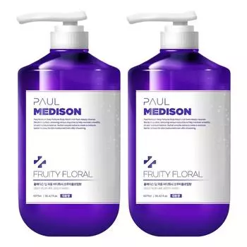 Гель для душа Paul Madison Deep Perfume с фруктово-цветочным ароматом, 1,077 л, 2 шт.