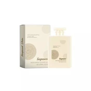 Гель для душа Rose Perfume Moisturizing Body Wash Lasting Care Skin Barrier Deep Moisturizing Clean Skin Mild Fresh Perfume Body Wash 300ML жёлтый